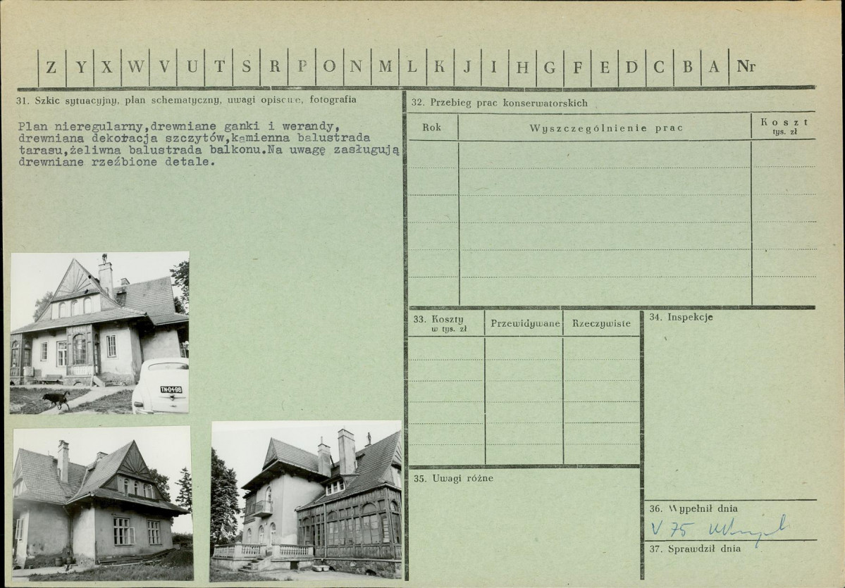 Karta zielona, skan nr 2