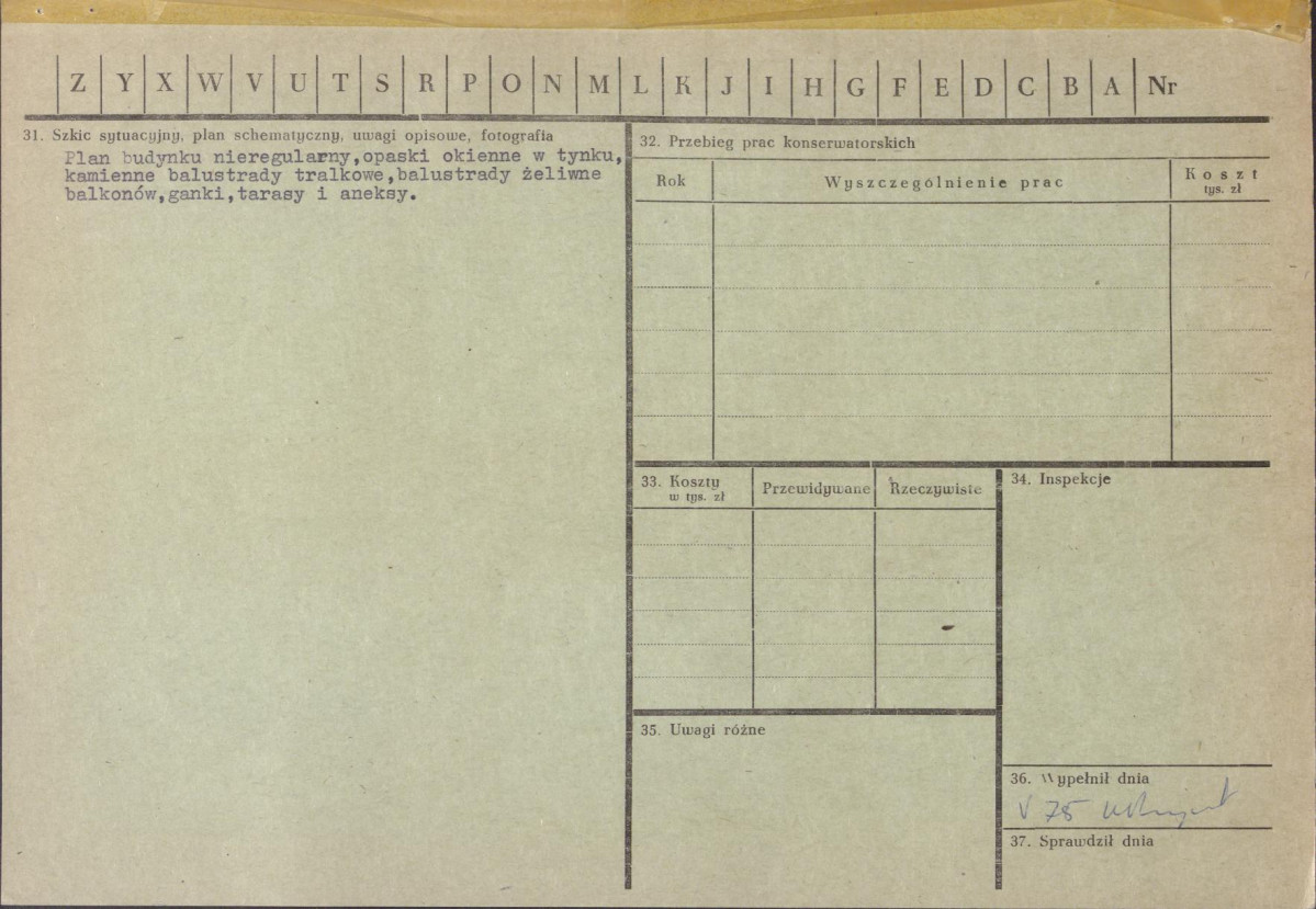 Karta zielona, skan nr 2