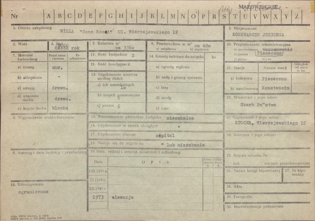 Karta zielona, skan nr 1