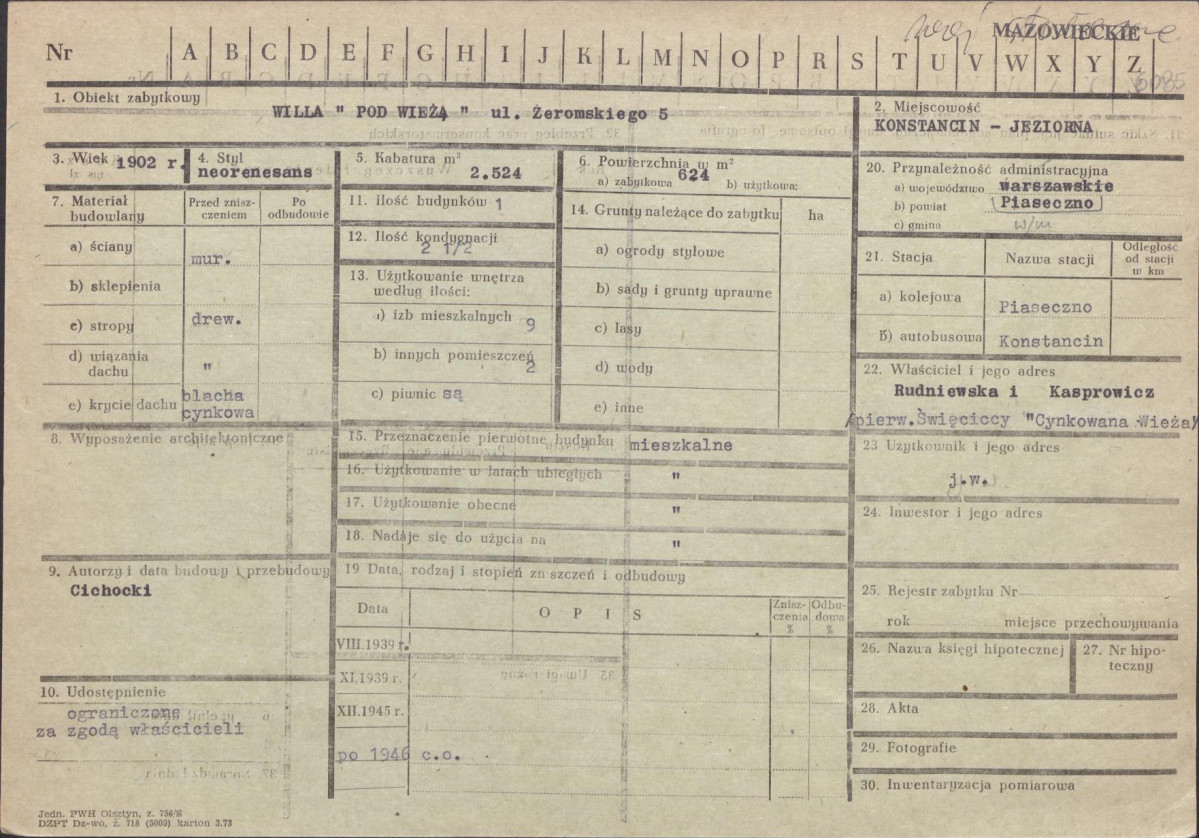 Karta zielona, skan nr 1