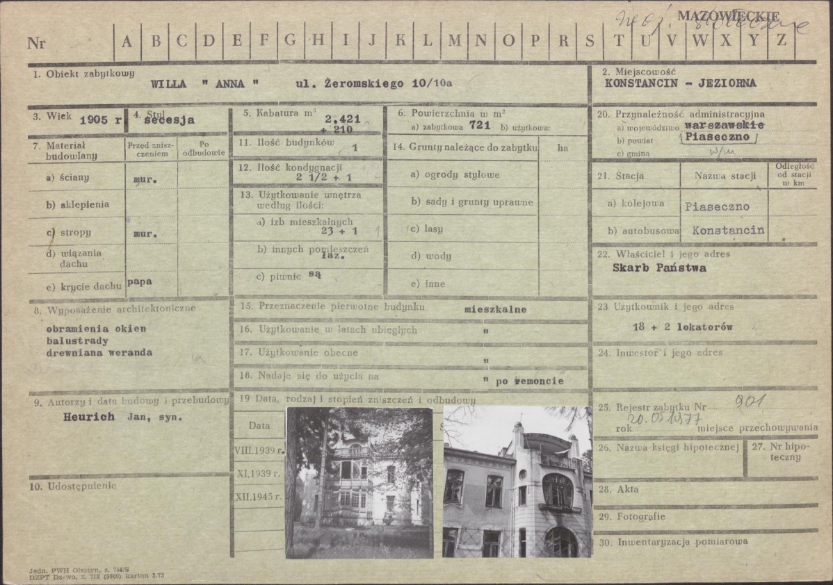 Karta zielona, skan nr 1