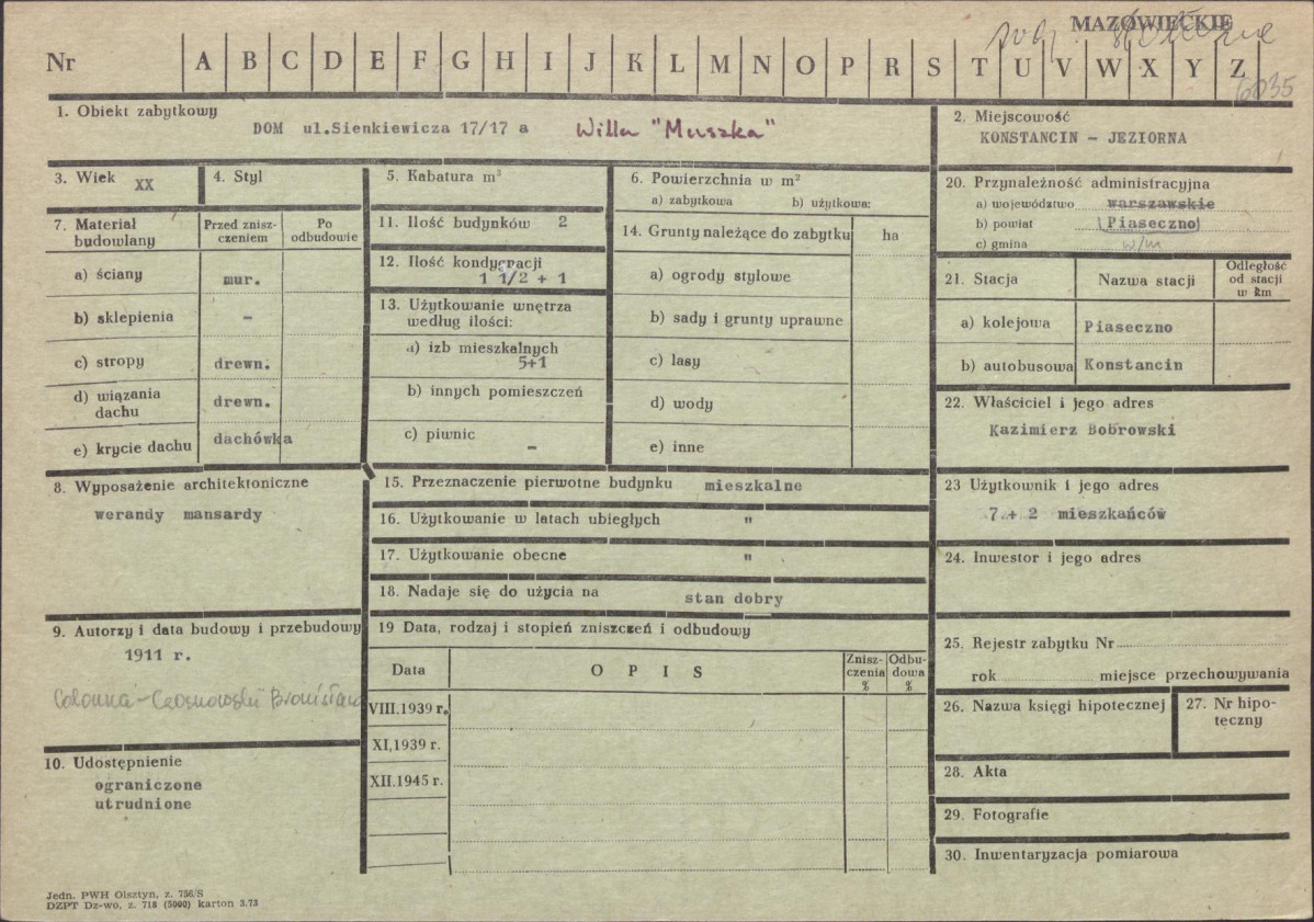 Karta zielona, skan nr 1