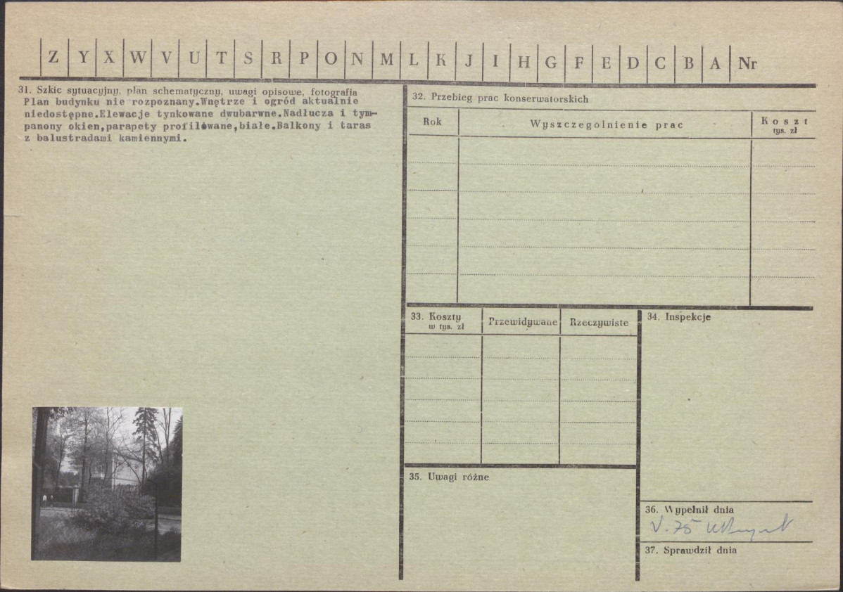 Karta zielona, skan nr 2