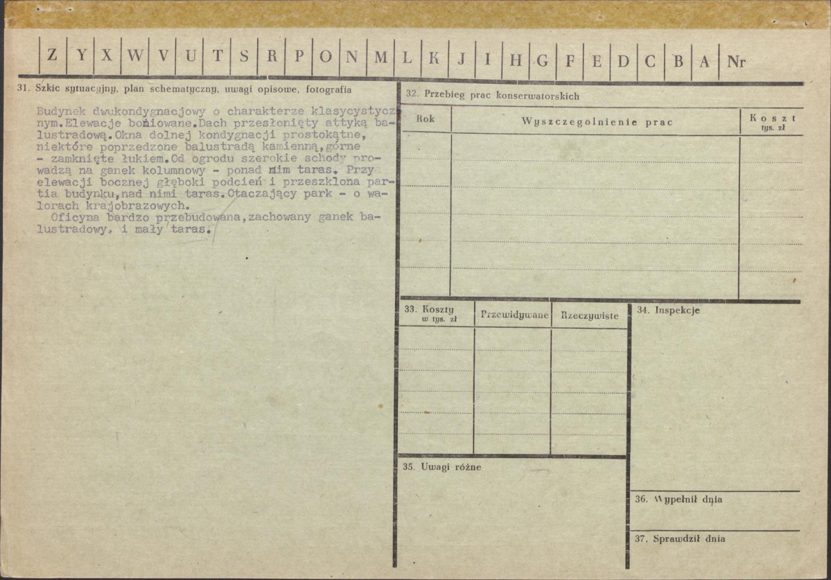 KZ - Karta zielona, skan nr 2