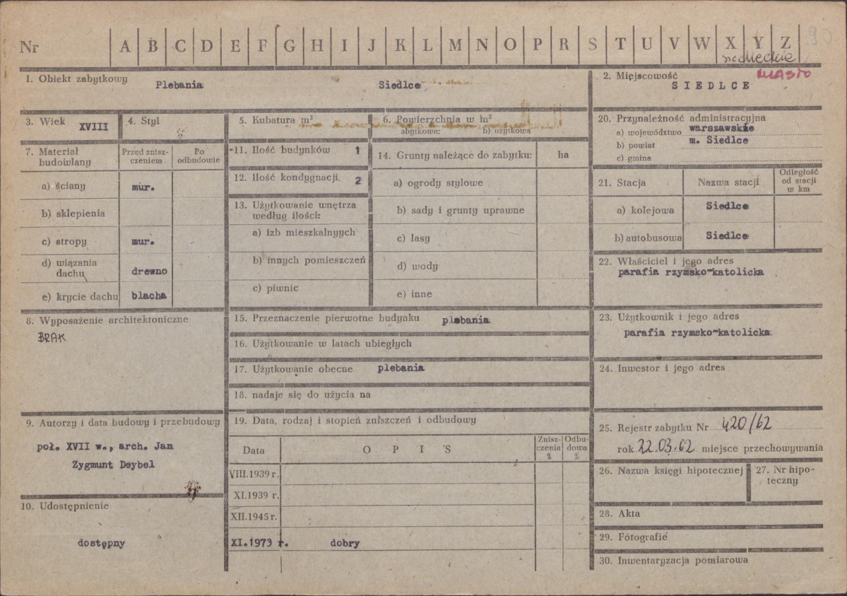 KZ - Karta zielona, skan nr 1