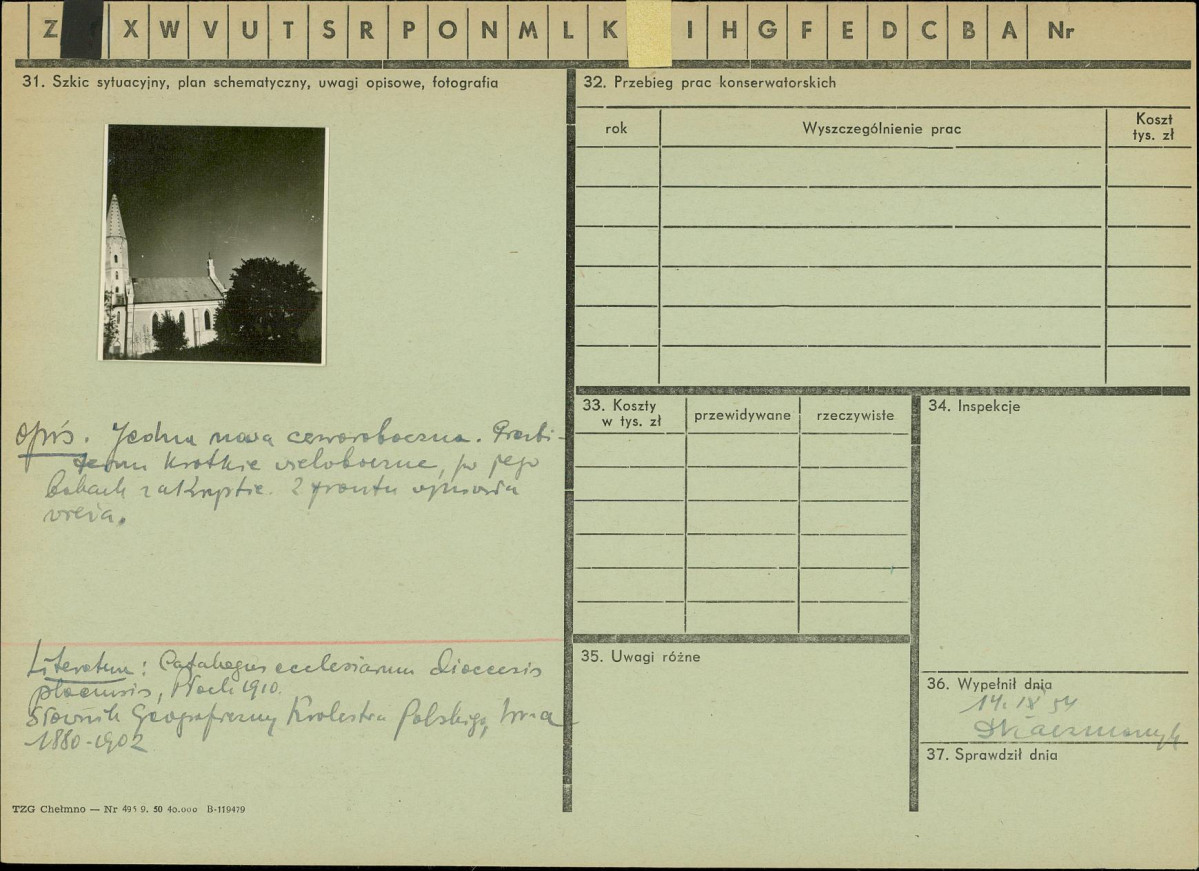 Karta zielona, skan nr 2