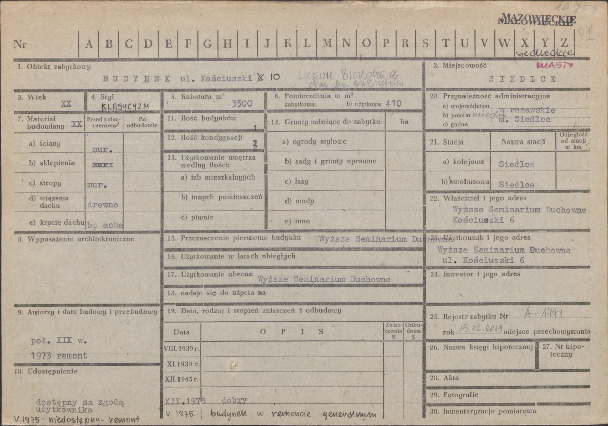 KZ - Karta zielona, skan nr 1