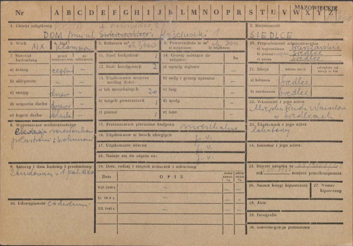 KZ - Karta zielona, skan nr 1
