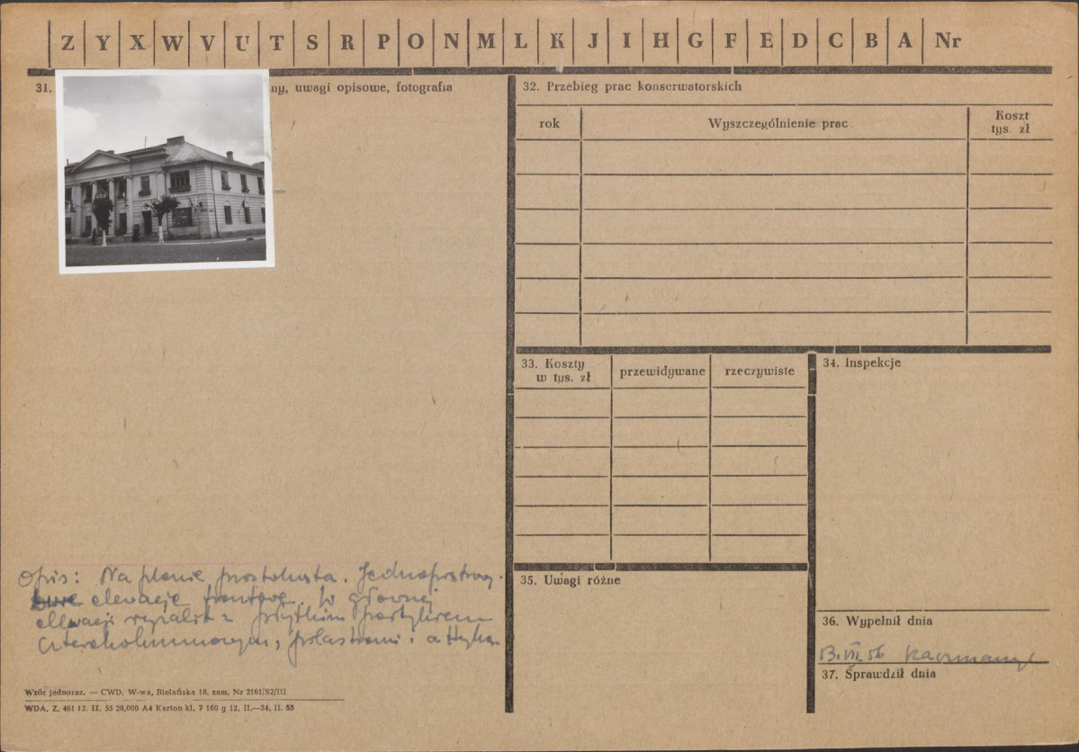 KZ - Karta zielona, skan nr 2