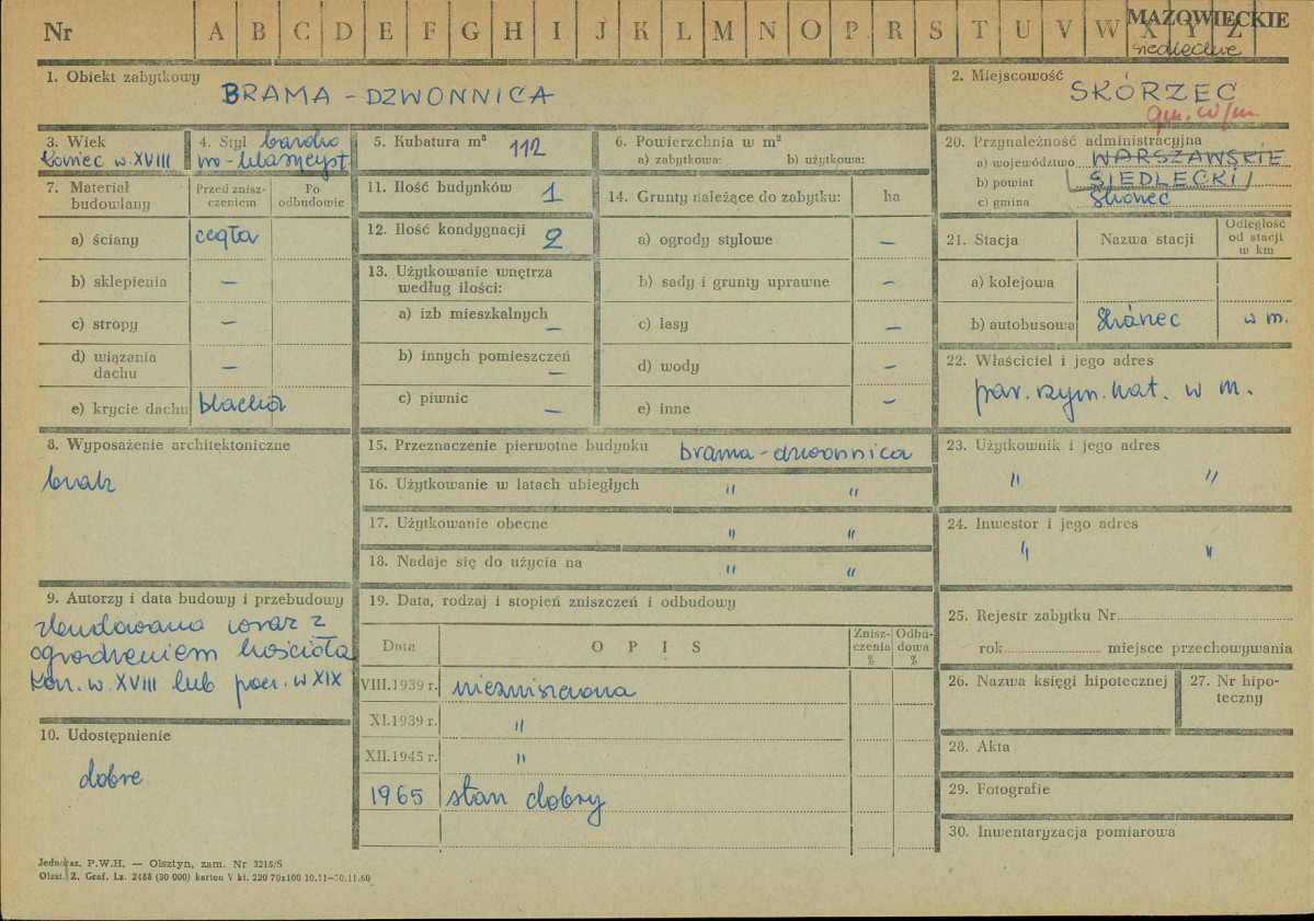 Karta zielona, skan nr 1