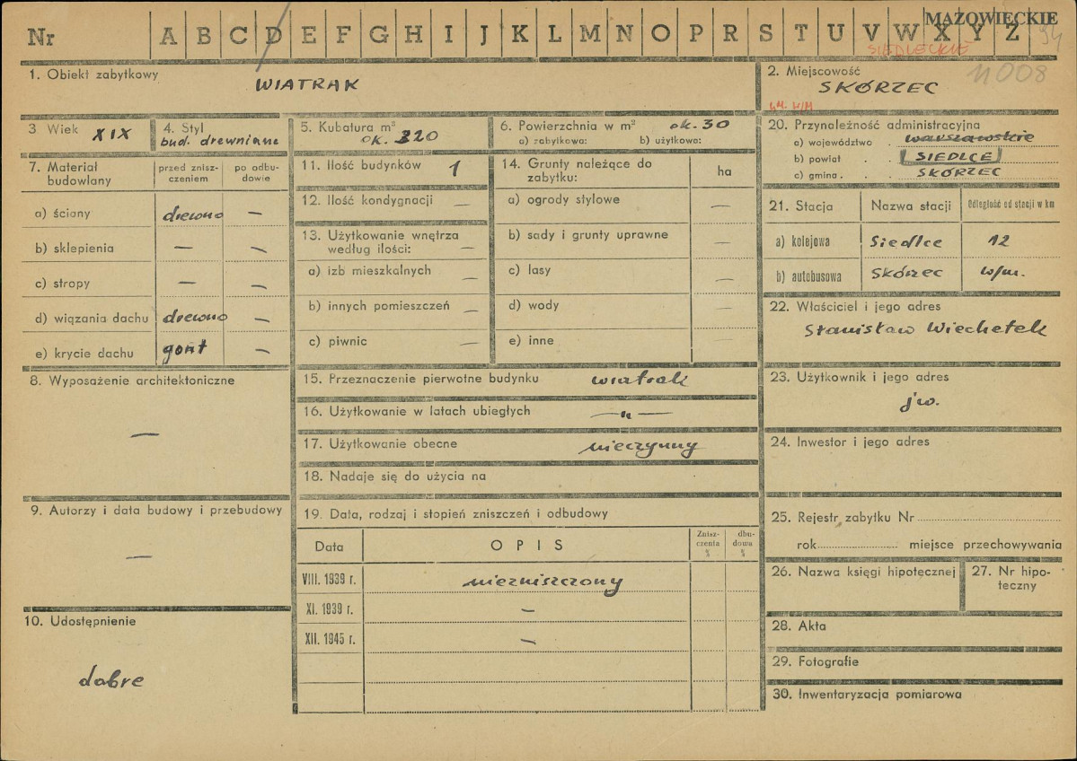 Karta zielona, skan nr 1