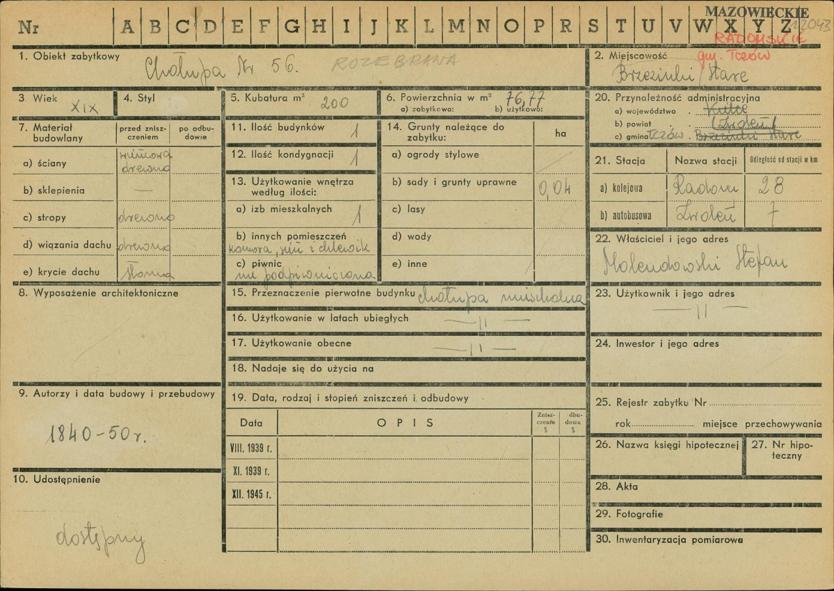Karta zielona, skan nr 1
