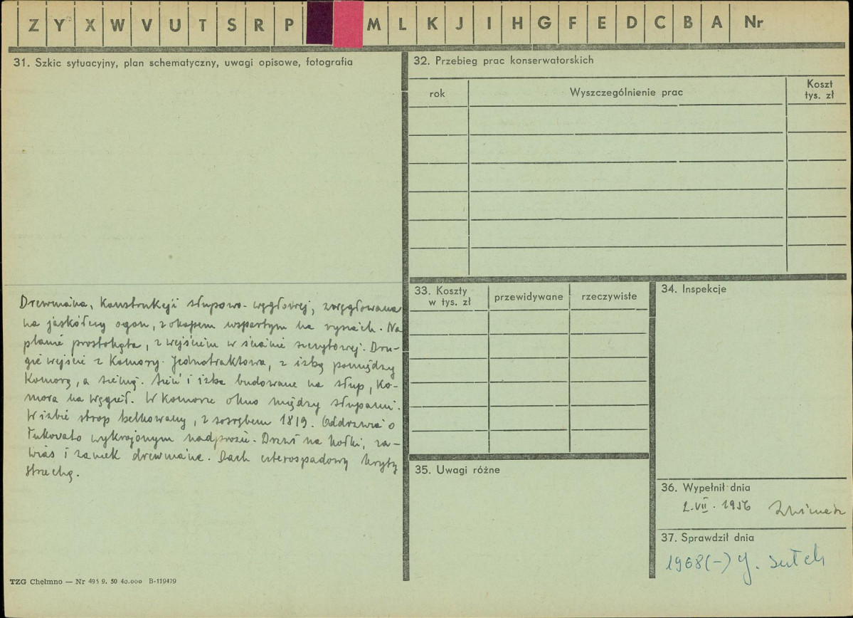 Karta zielona, skan nr 2