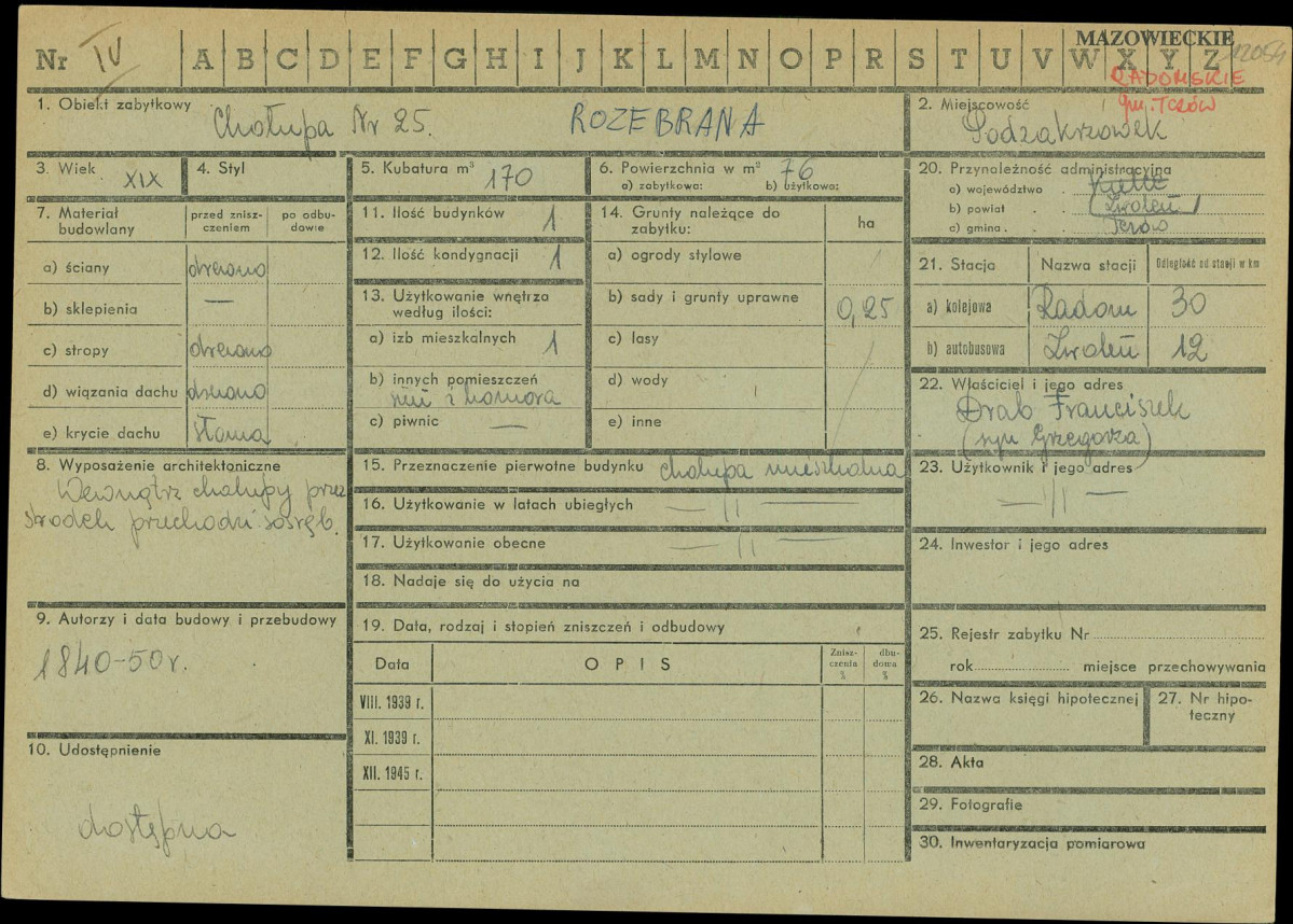 Karta zielona, skan nr 1