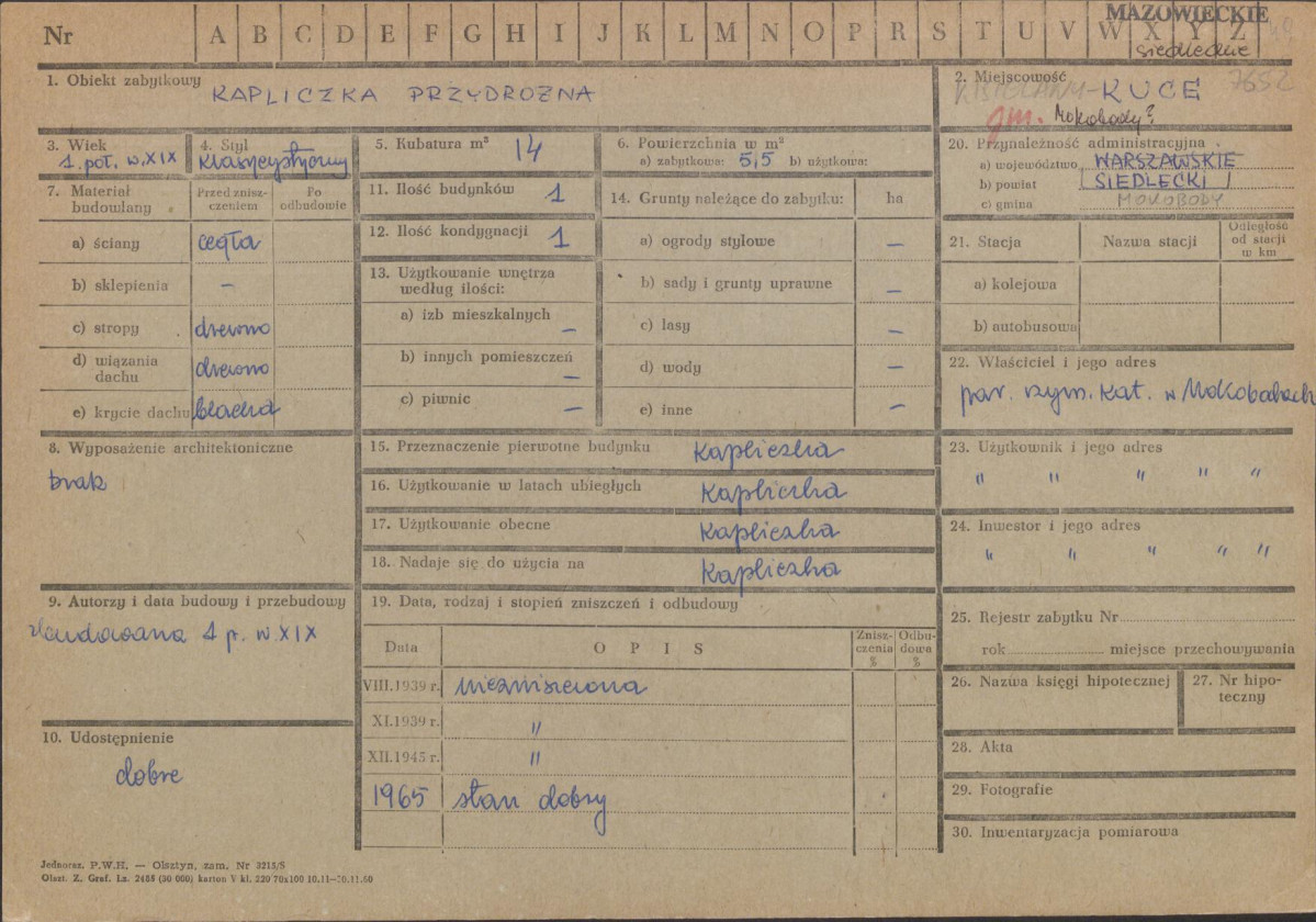 Karta zielona, skan nr 1