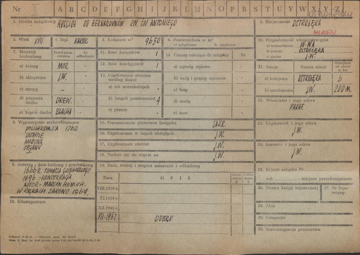 Karta zielona, skan nr 1