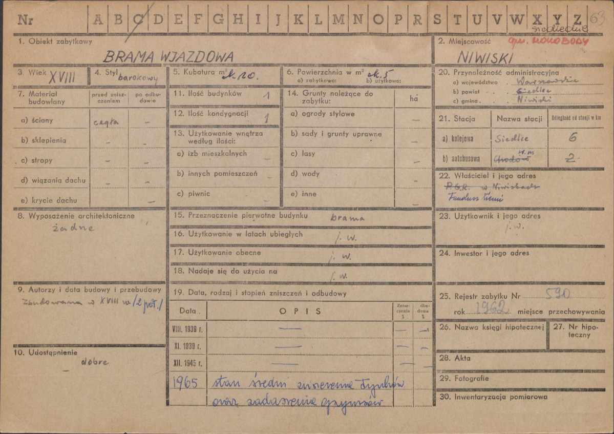 Karta zielona, skan nr 1