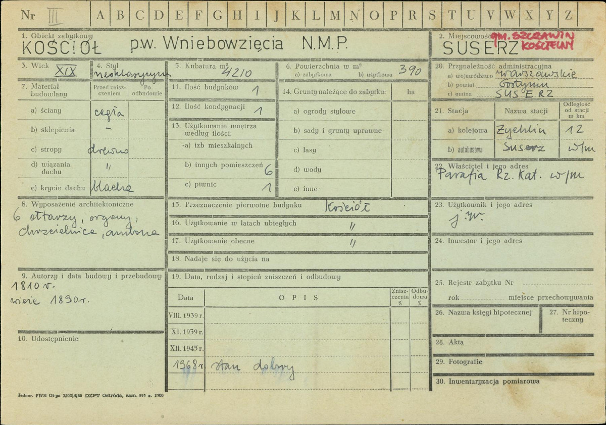 Karta zielona, skan nr 1