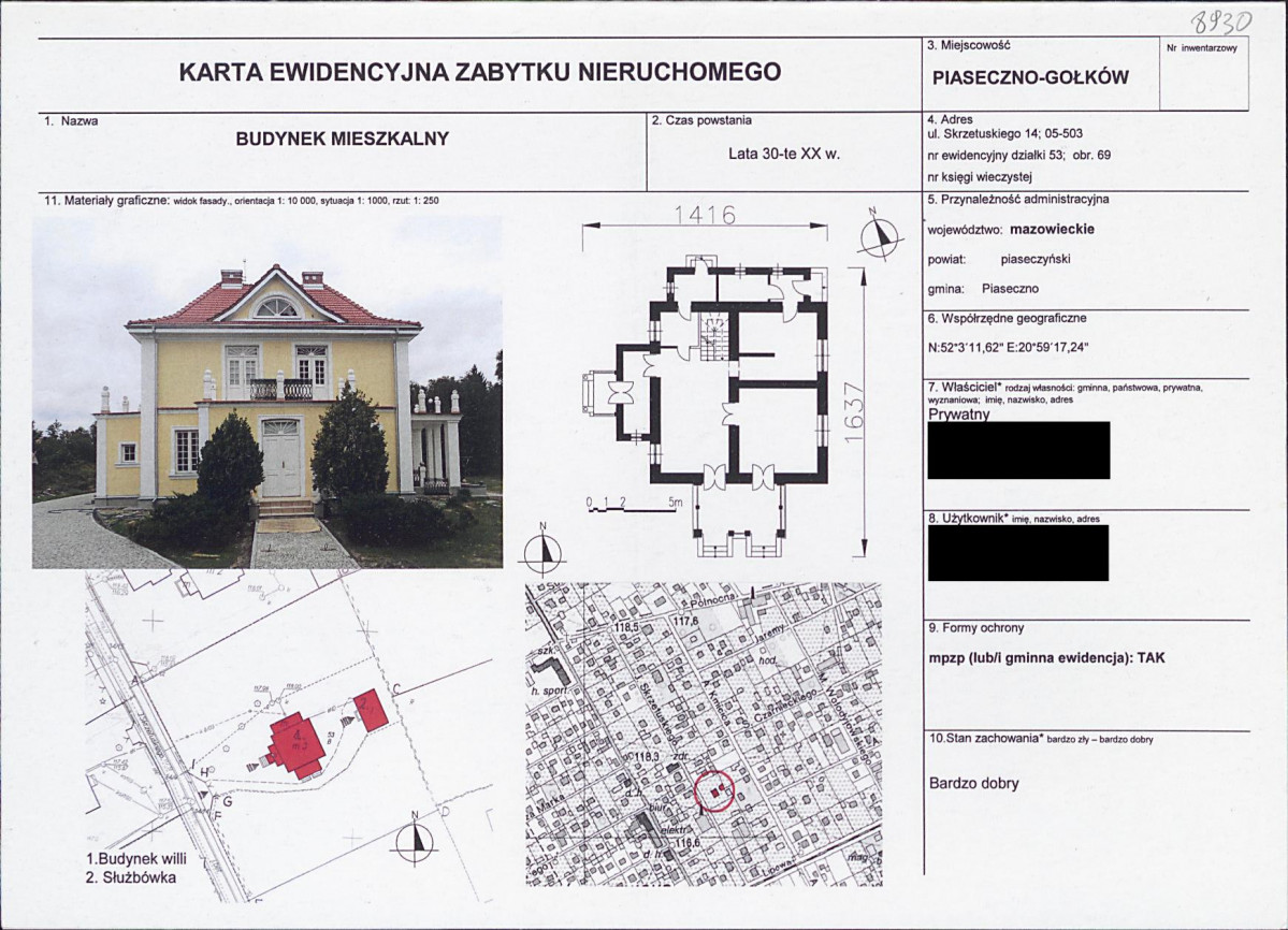KB - Karta biała, skan nr 1