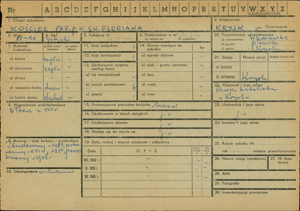 Karta zielona, skan nr 1