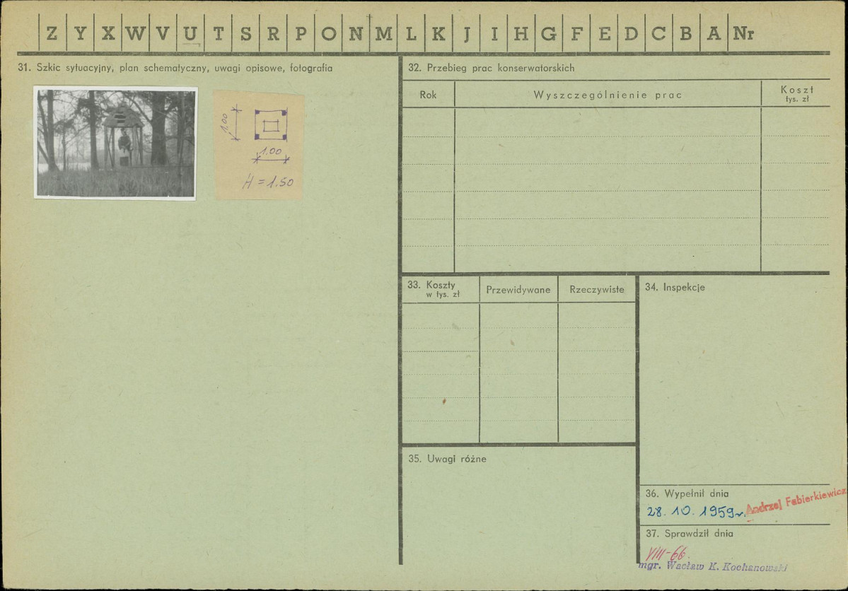 KZ - Karta zielona, skan nr 2