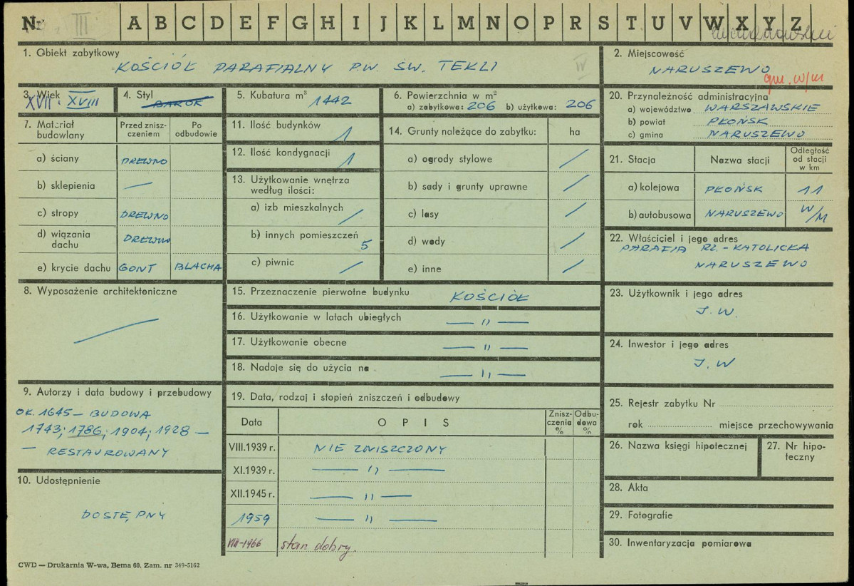 Karta zielona, skan nr 1