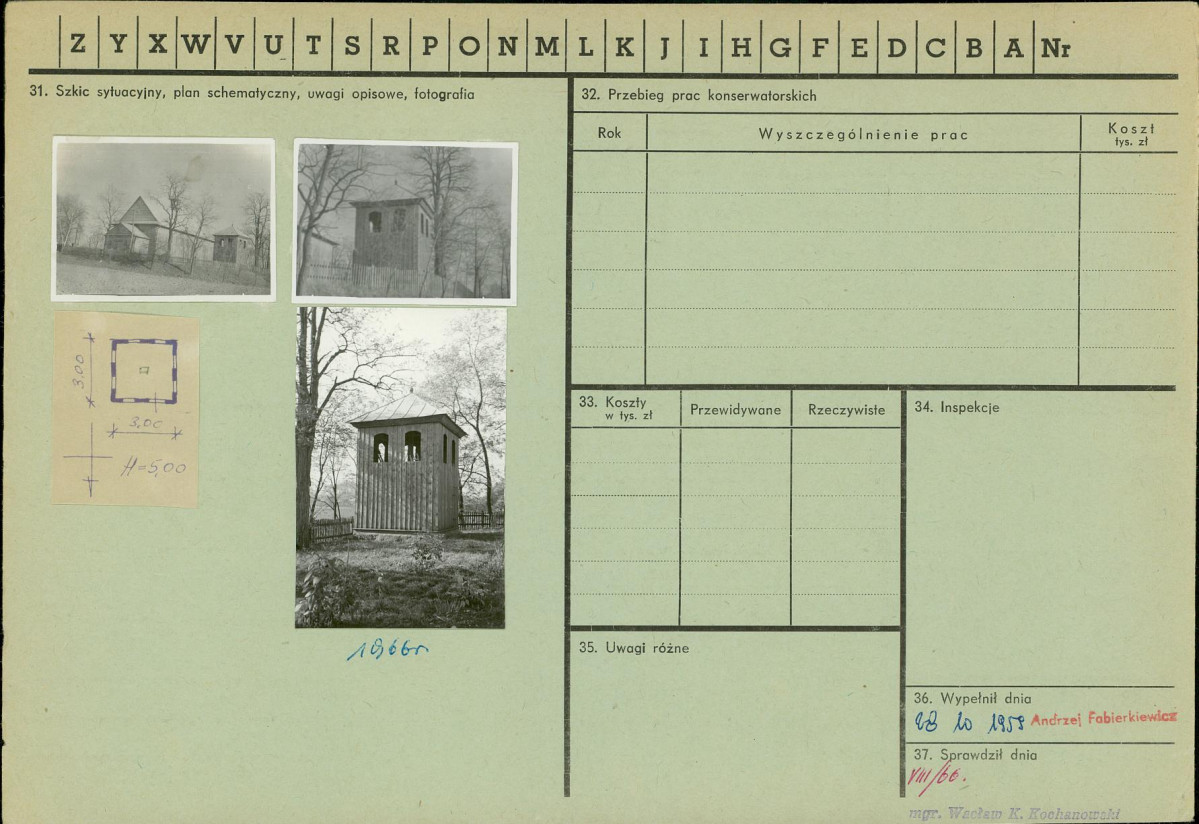 Karta zielona, skan nr 2