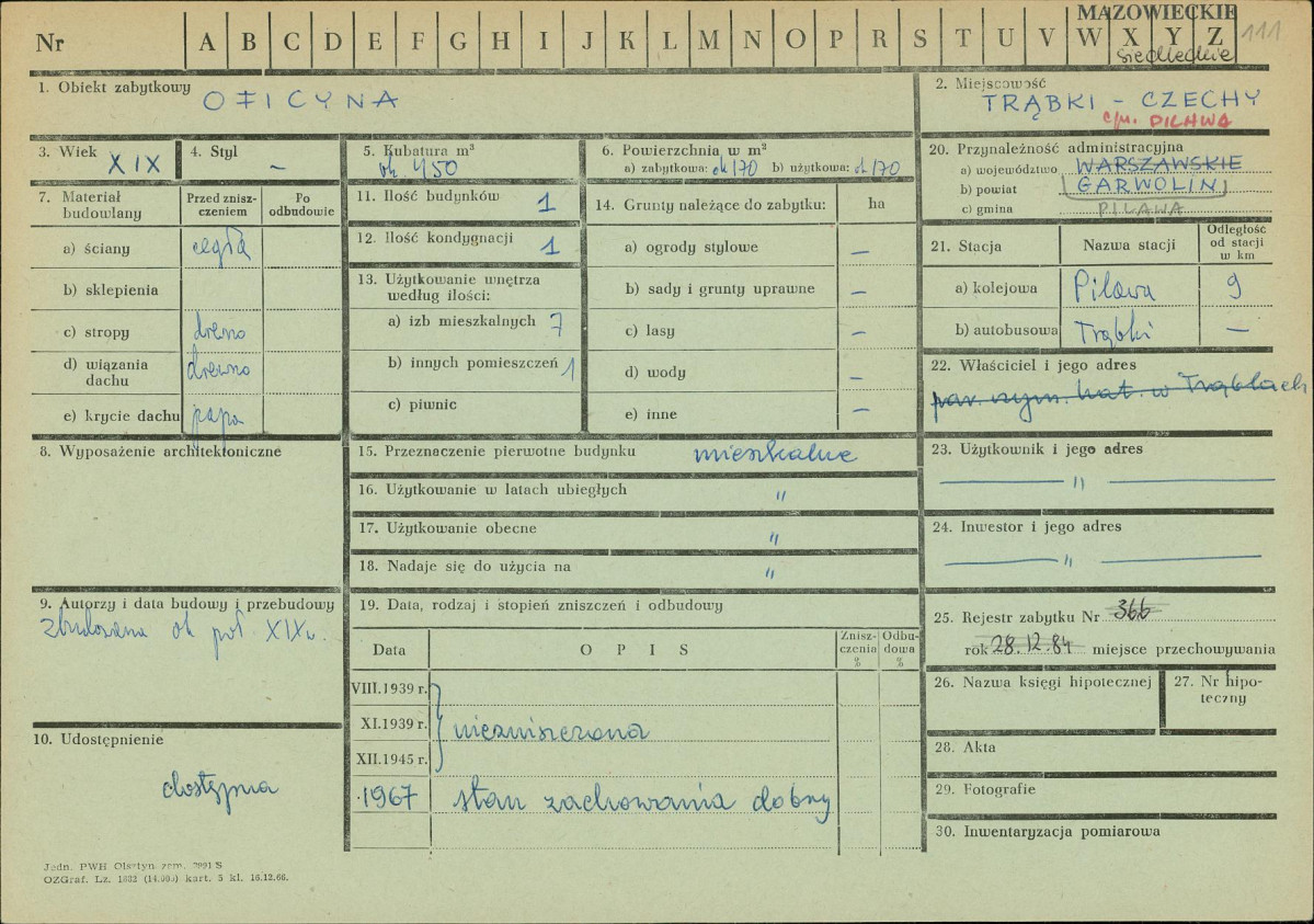 Karta zielona, skan nr 1