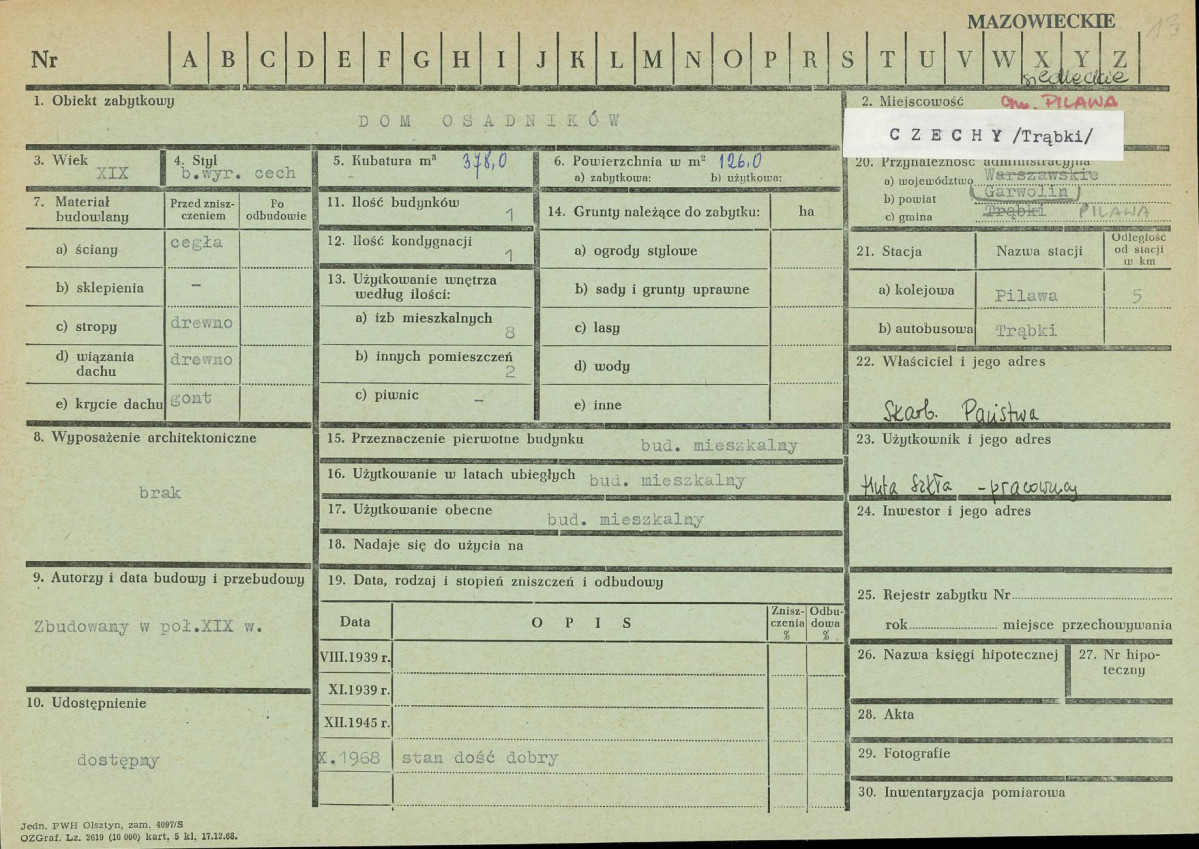 Karta zielona, skan nr 1