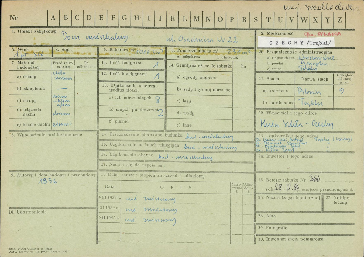 Karta zielona, skan nr 1