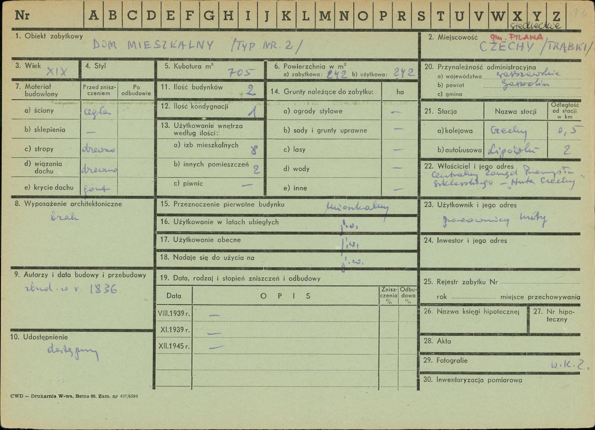 Karta zielona, skan nr 1