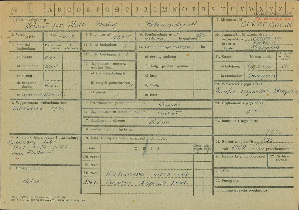 KZ - Karta zielona, skan nr 1