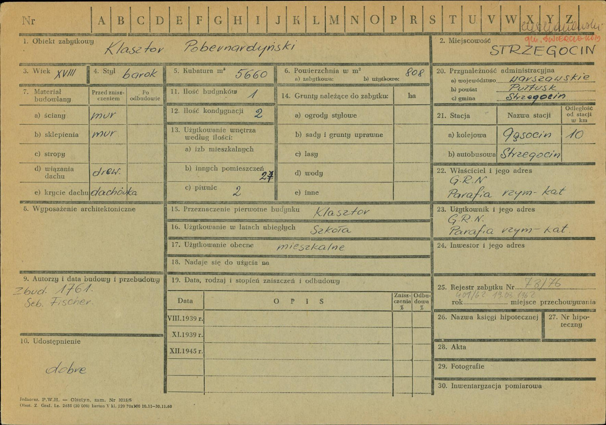 KZ - Karta zielona, skan nr 1