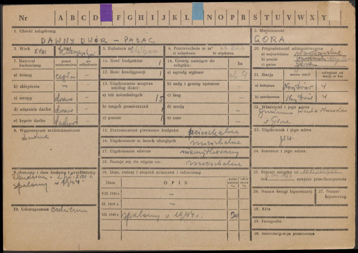 KZ - Karta zielona, skan nr 1