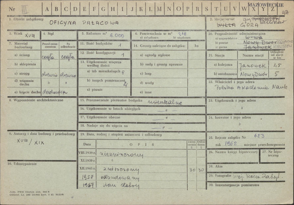 KZ - Karta zielona, skan nr 1