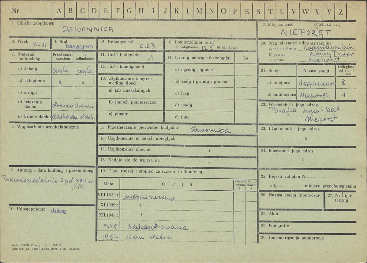 KZ - Karta zielona, skan nr 3