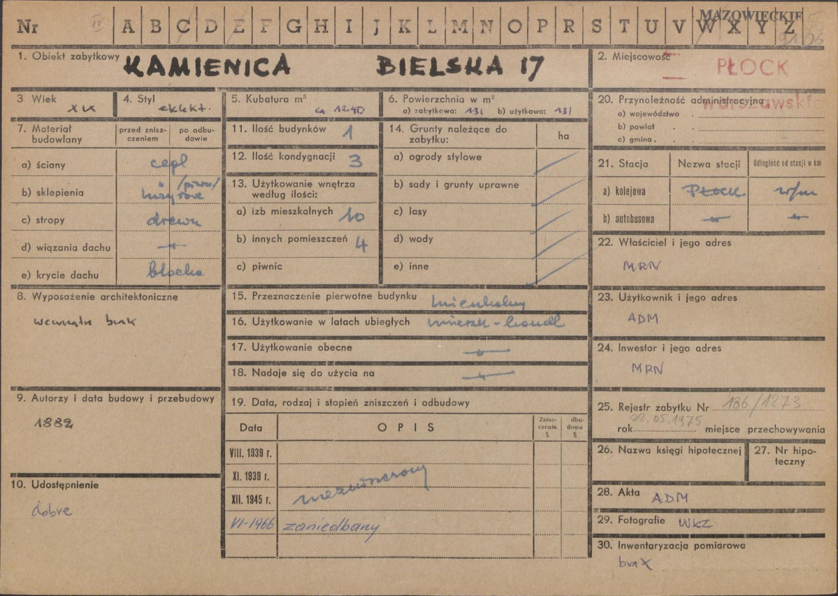 KZ - Karta zielona, skan nr 1