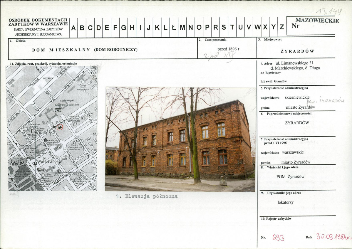 KB - Karta biała, skan nr 1