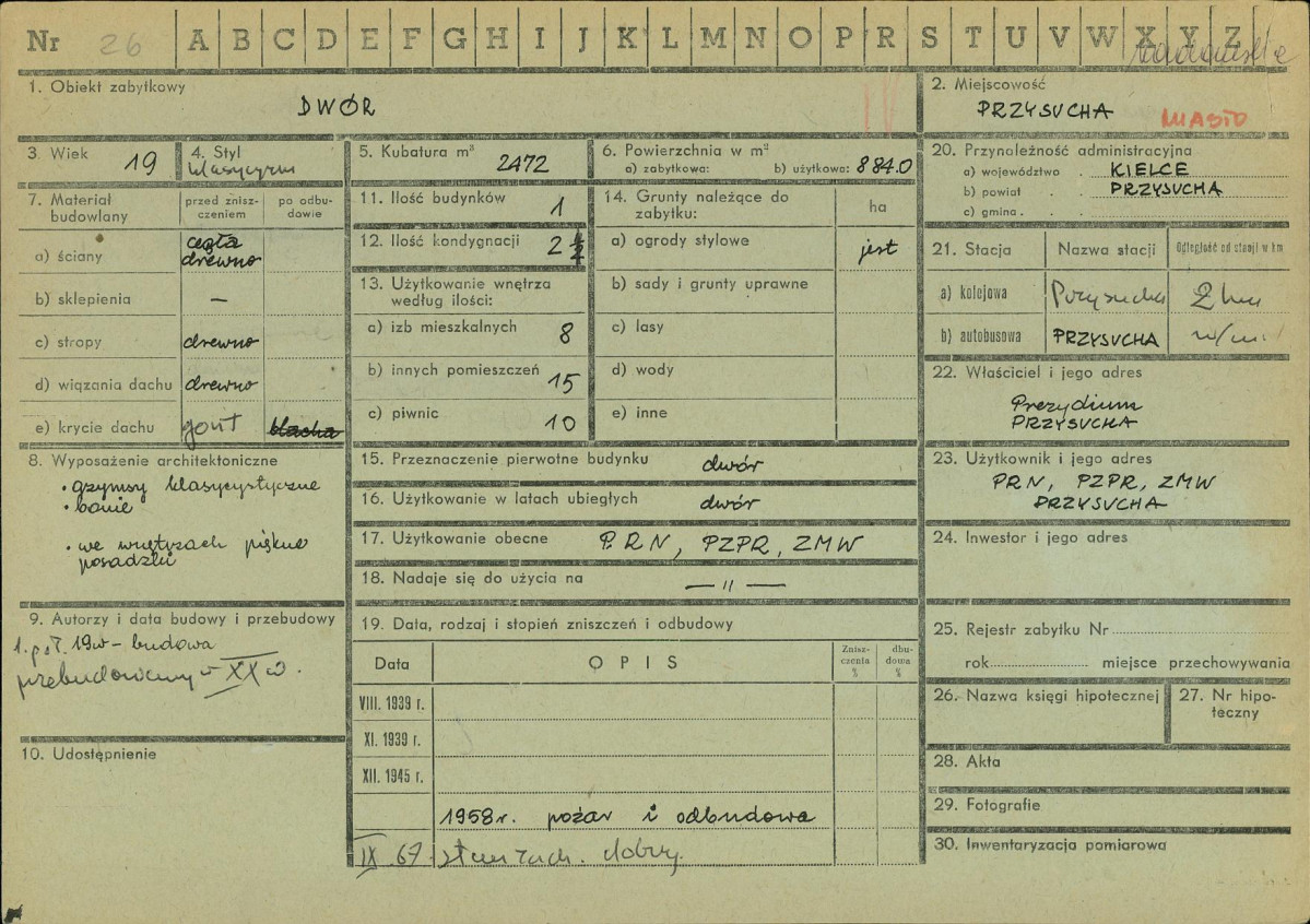 KZ - Karta zielona, skan nr 1