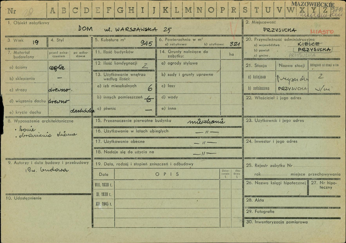 KZ - Karta zielona, skan nr 1