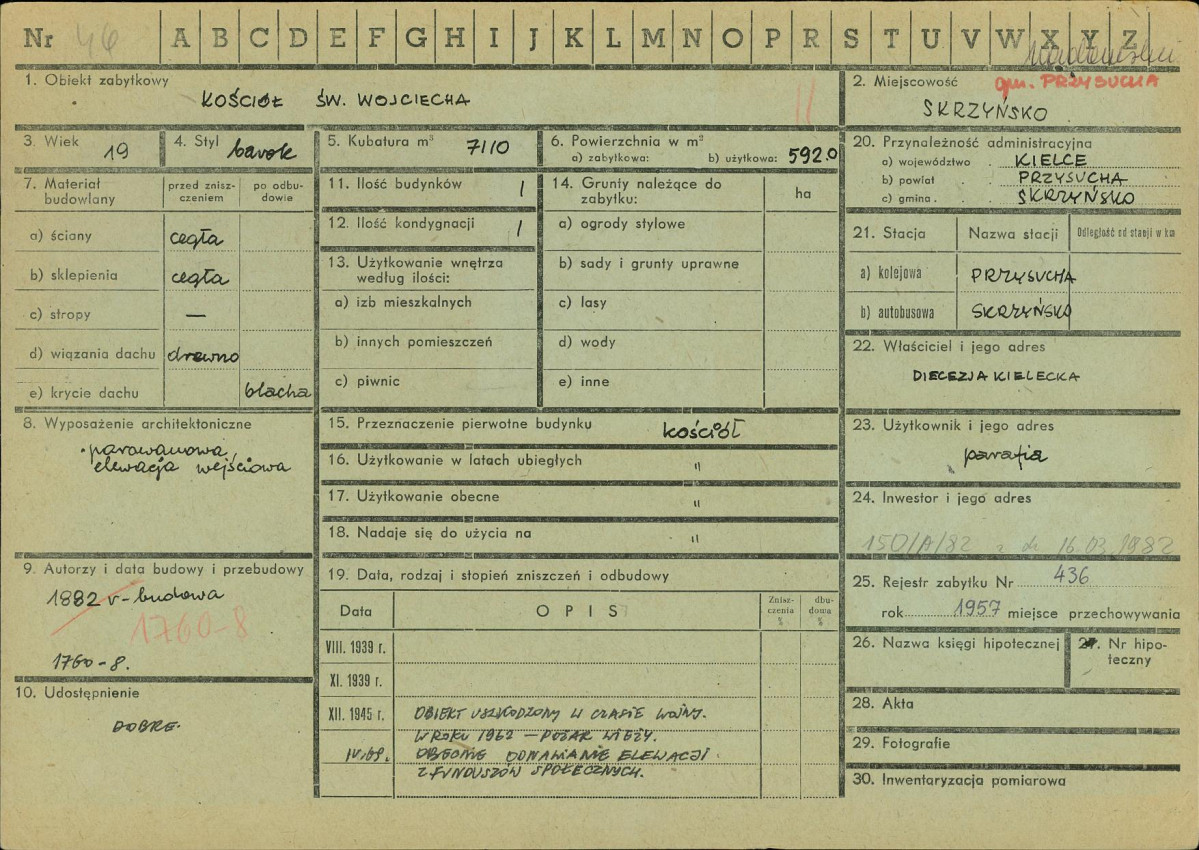 KZ - Karta zielona, skan nr 1