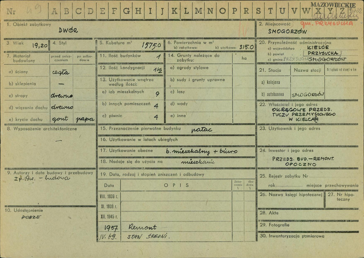 KZ - Karta zielona, skan nr 1