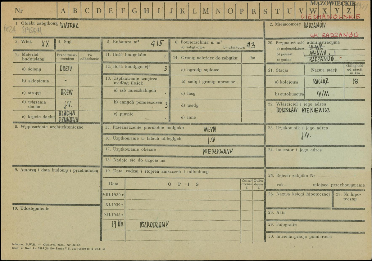 Karta zielona, skan nr 1