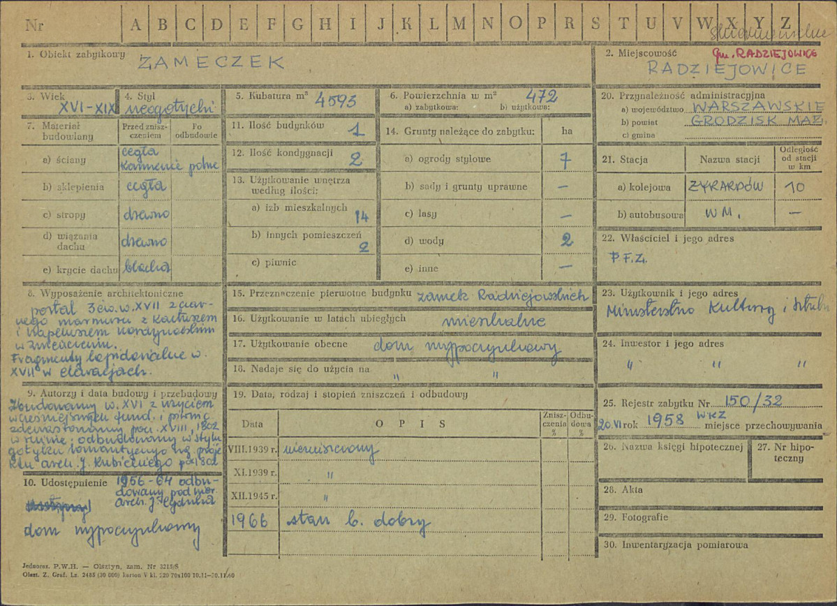 Karta zielona, skan nr 1