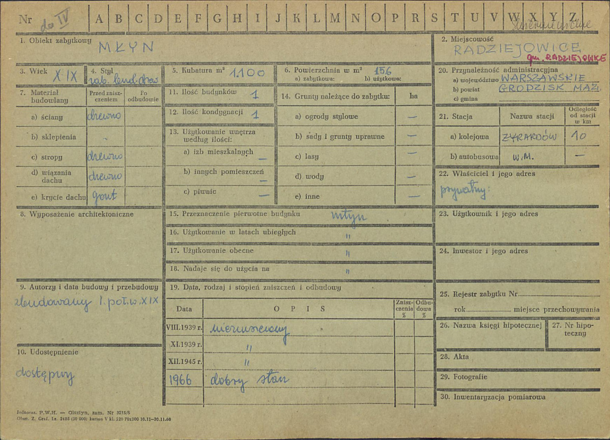 Karta zielona, skan nr 1