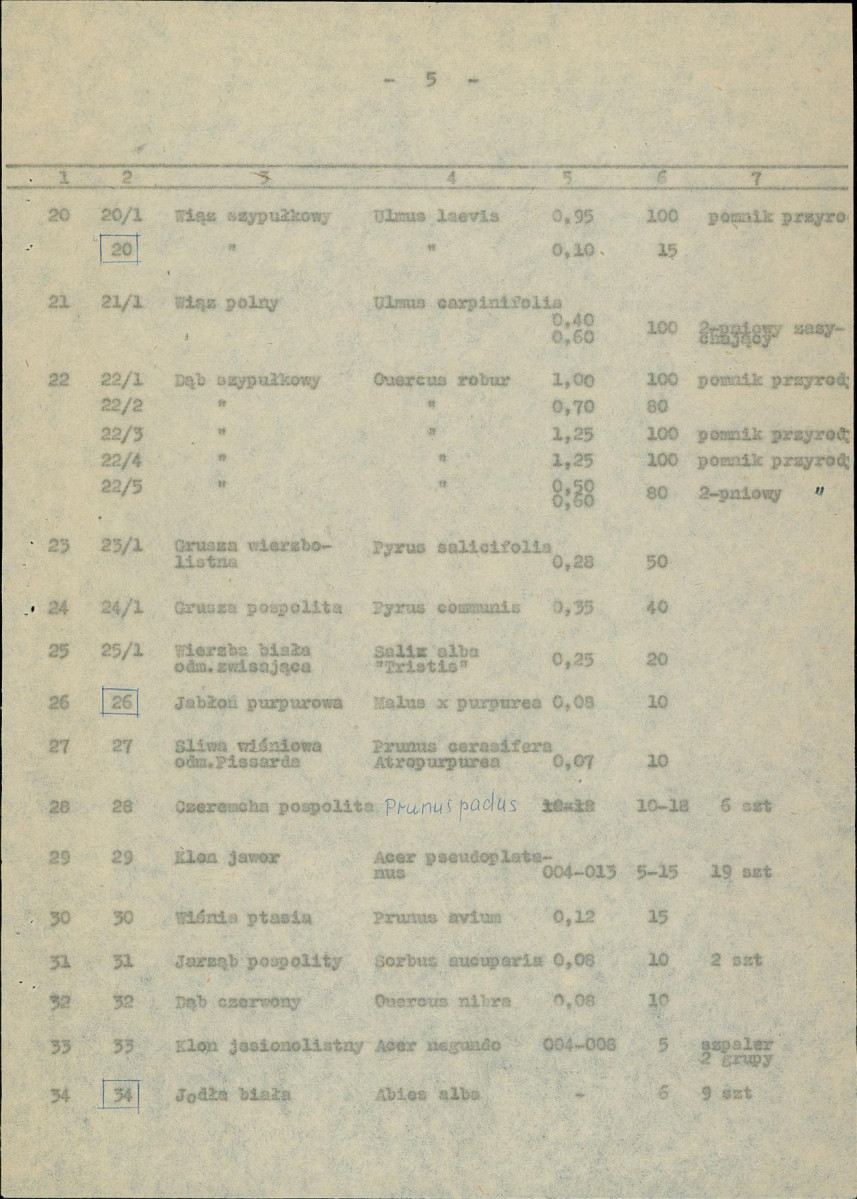 Ewidencja parkowa, skan nr 12