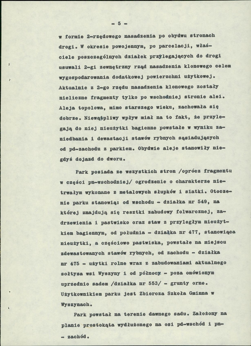 Ewidencja parkowa, skan nr 13