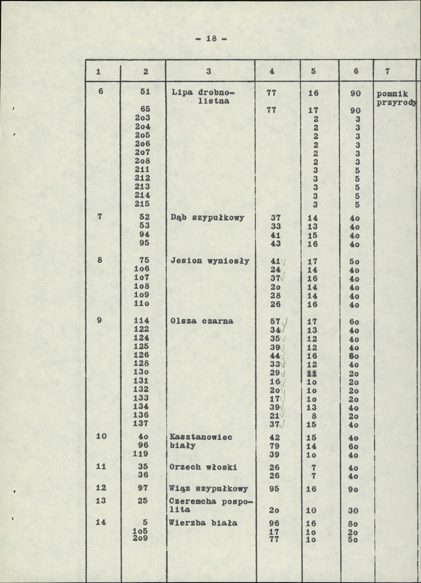 Ewidencja parkowa, skan nr 26