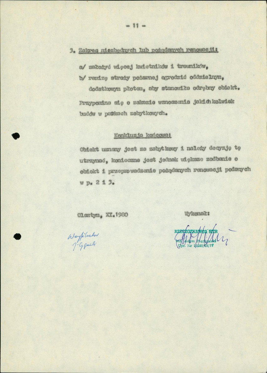 Ewidencja parkowa, skan nr 19