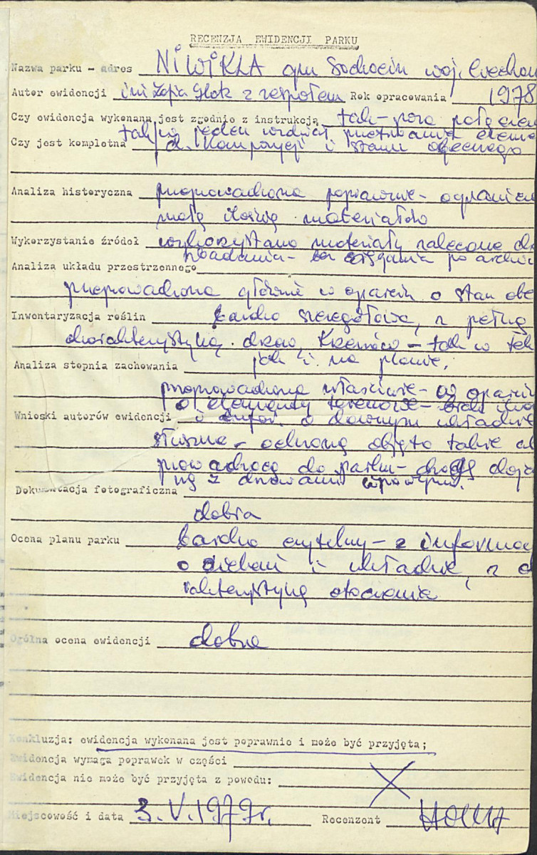 Ewidencja parkowa, skan nr 4